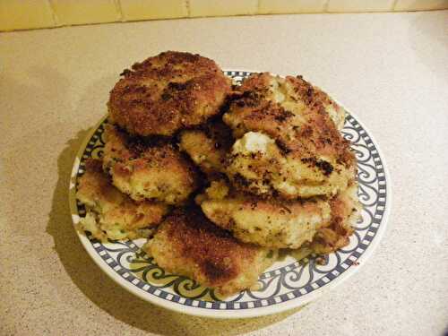 Galettes croustillantes au poisson