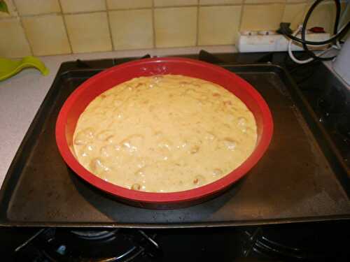 Gâteau au yaourt et speculoos