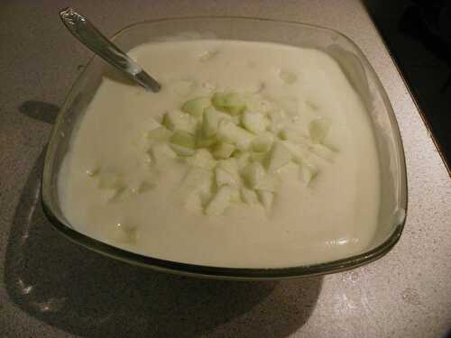 Gateau aux pommes et lait concentre