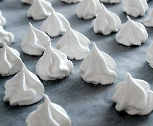 Petites meringues simples et rapides