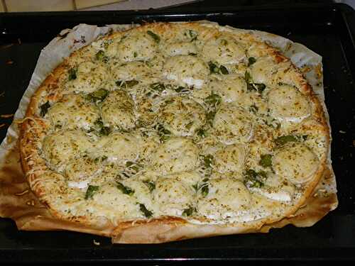 Pizzas asperges chevre champignons - Les Sucrés Salés de Lorie