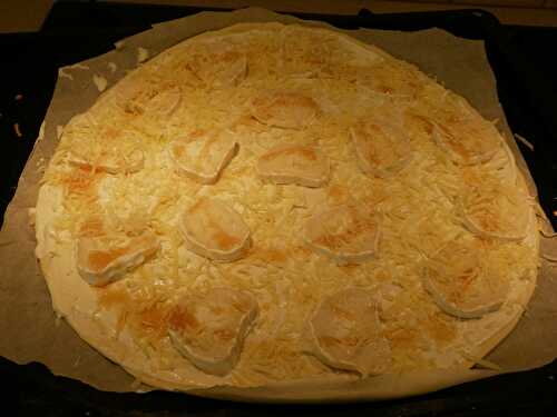 Pizzas chevre miel