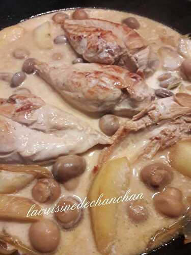 POULET A LA NORMANDE