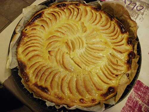 Tarte aux pommes alsacienne