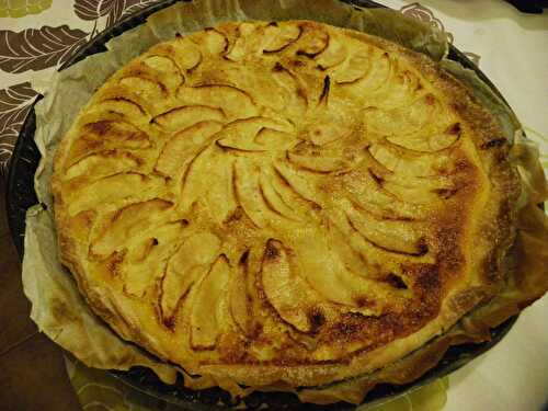 Tarte aux pommes amandine sans gluten et sans lactose