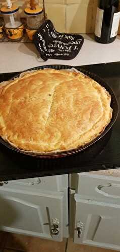 Tourte aux pétoncles et champignons frais