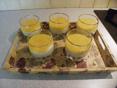 Verrine mangue speculoos