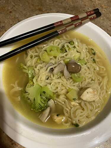 Ma soupe chinoise express  - Les Sucrés Salés de Lorie