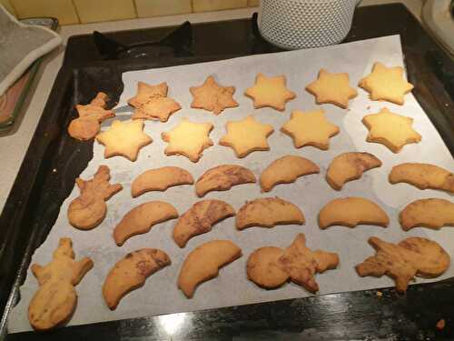 Sablés de noël à la farine de riz