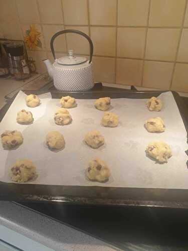 Cookies aux raisins secs