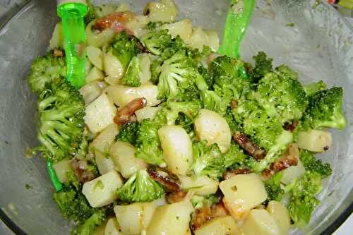 Salade brocolis pomme de terre