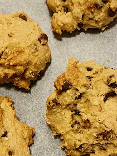 Biscuits aux pépites de chocolat sans gluten et sans produits laitiers