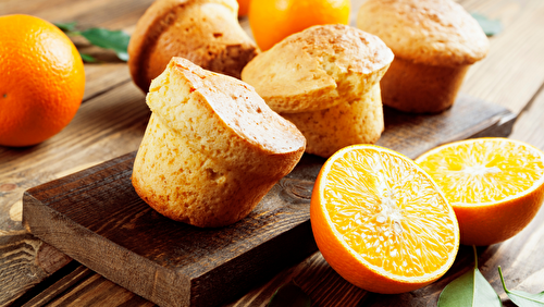 Muffins à l'orange