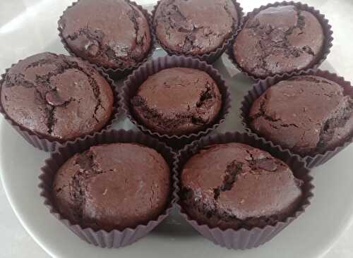 Muffins aux courgettes et chocolat