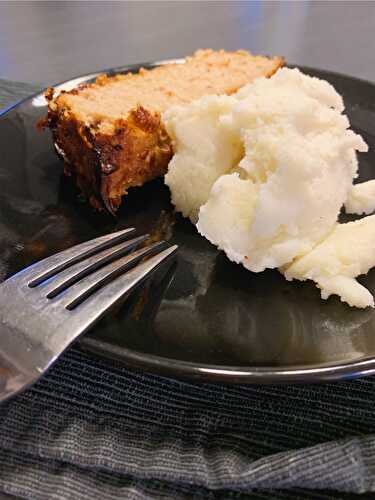 Pain de viande au porc et pommes