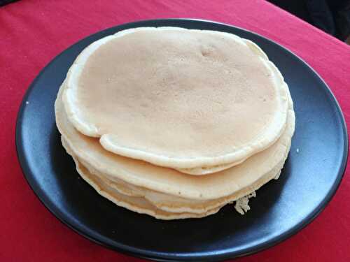 Pancakes sans produits laitiers