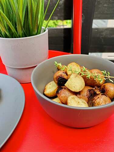 Pommes de terre grelots au citron sur BBQ