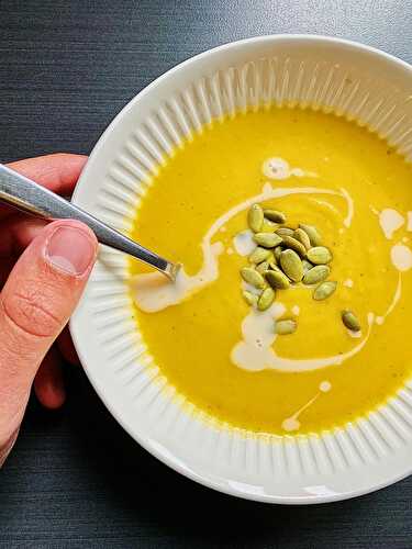 Potage à la courge Butternut