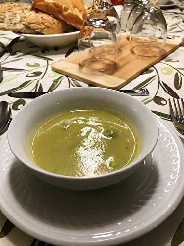 Potage au brocoli