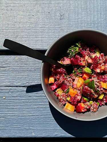 Taboulé de quinoa à la betterave