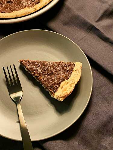 Tarte au chocolat sans gluten et sans produits laitiers