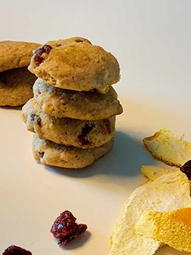 Biscuits aux canneberges et à l'orange