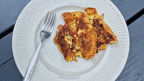 Omelette aux légumes