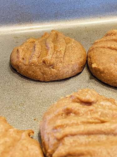 Biscuits au beurre d’arachide naturel et gingembre