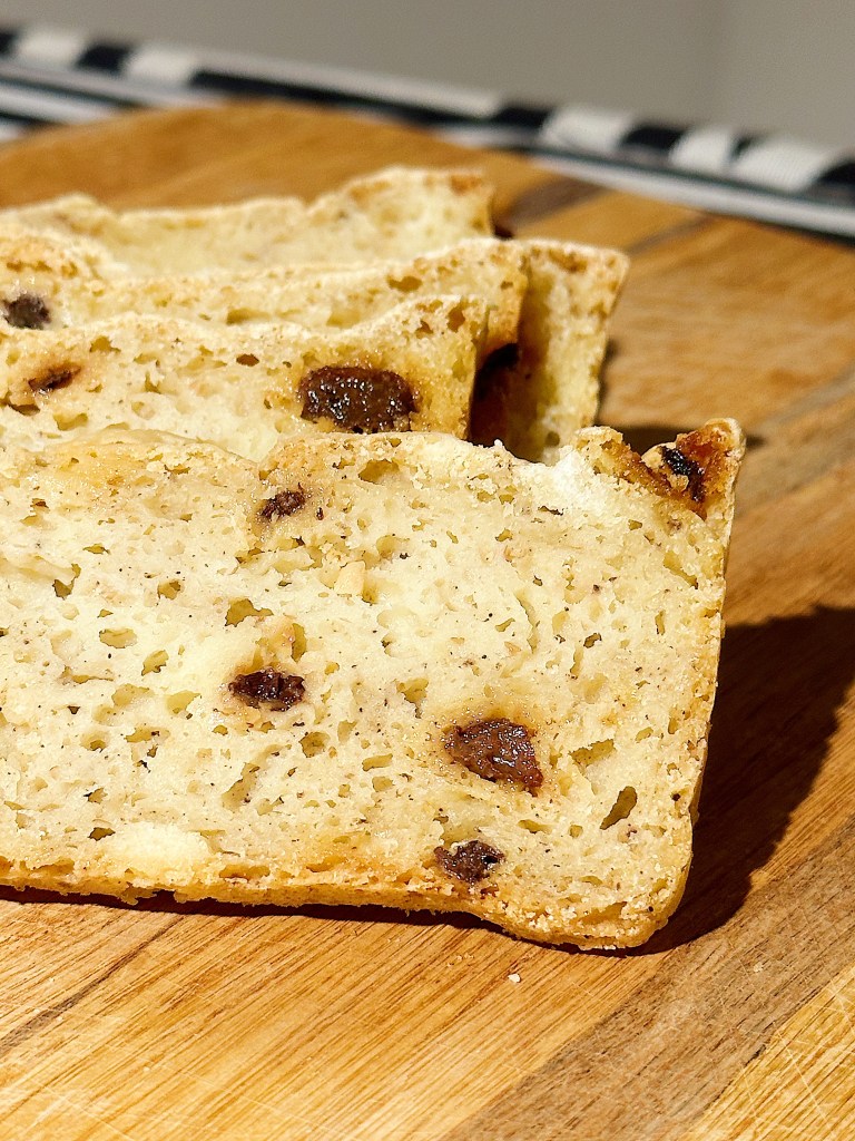 Pain aux raisins et à la cannelle sans gluten