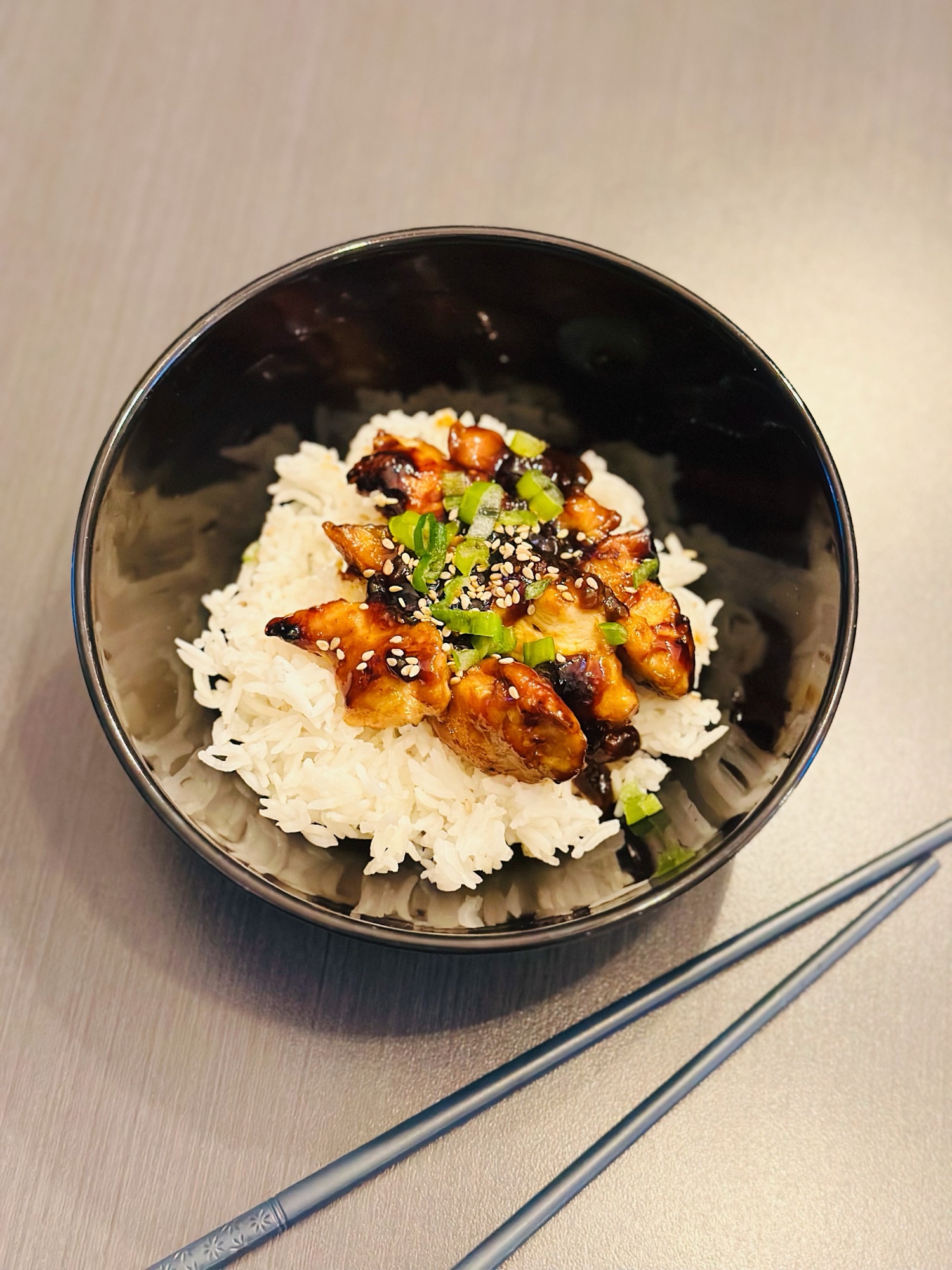Poulet Général Tao sans friture