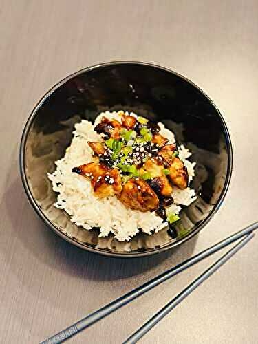 Poulet Général Tao sans friture