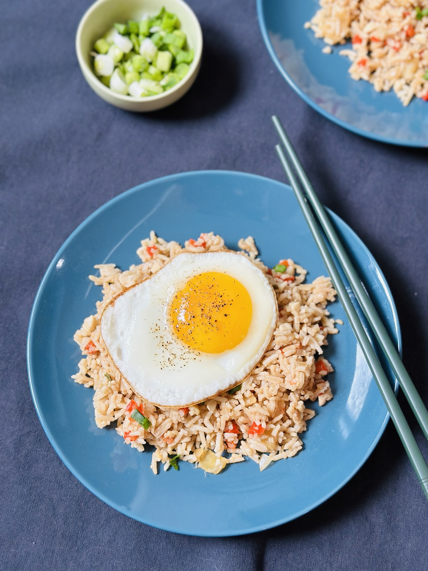 Riz frit à l’ananas