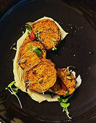 Darnes de patates douces au paprika