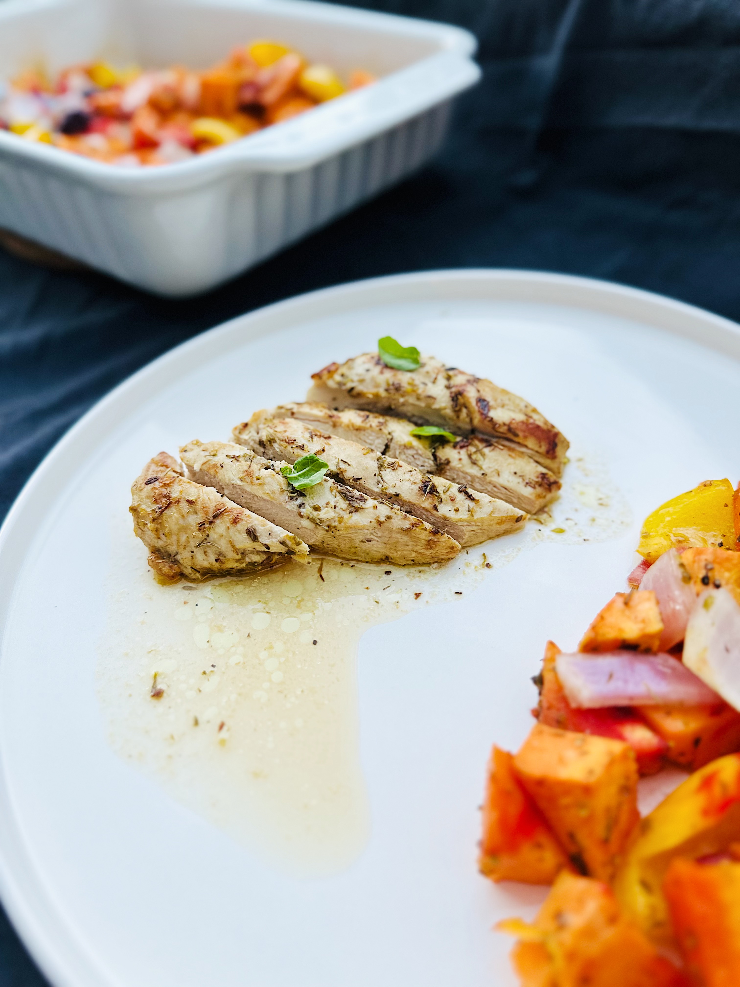 Escalopes de poulet à la grecque - Les Zackardises