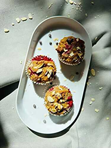 Muffins aux framboises et chocolat - Les Zackardises