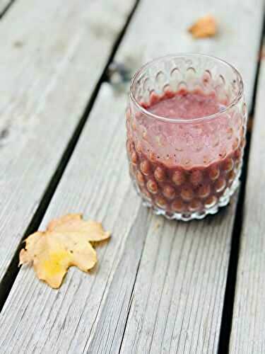 Smoothie rose à la mangue - Les Zackardises