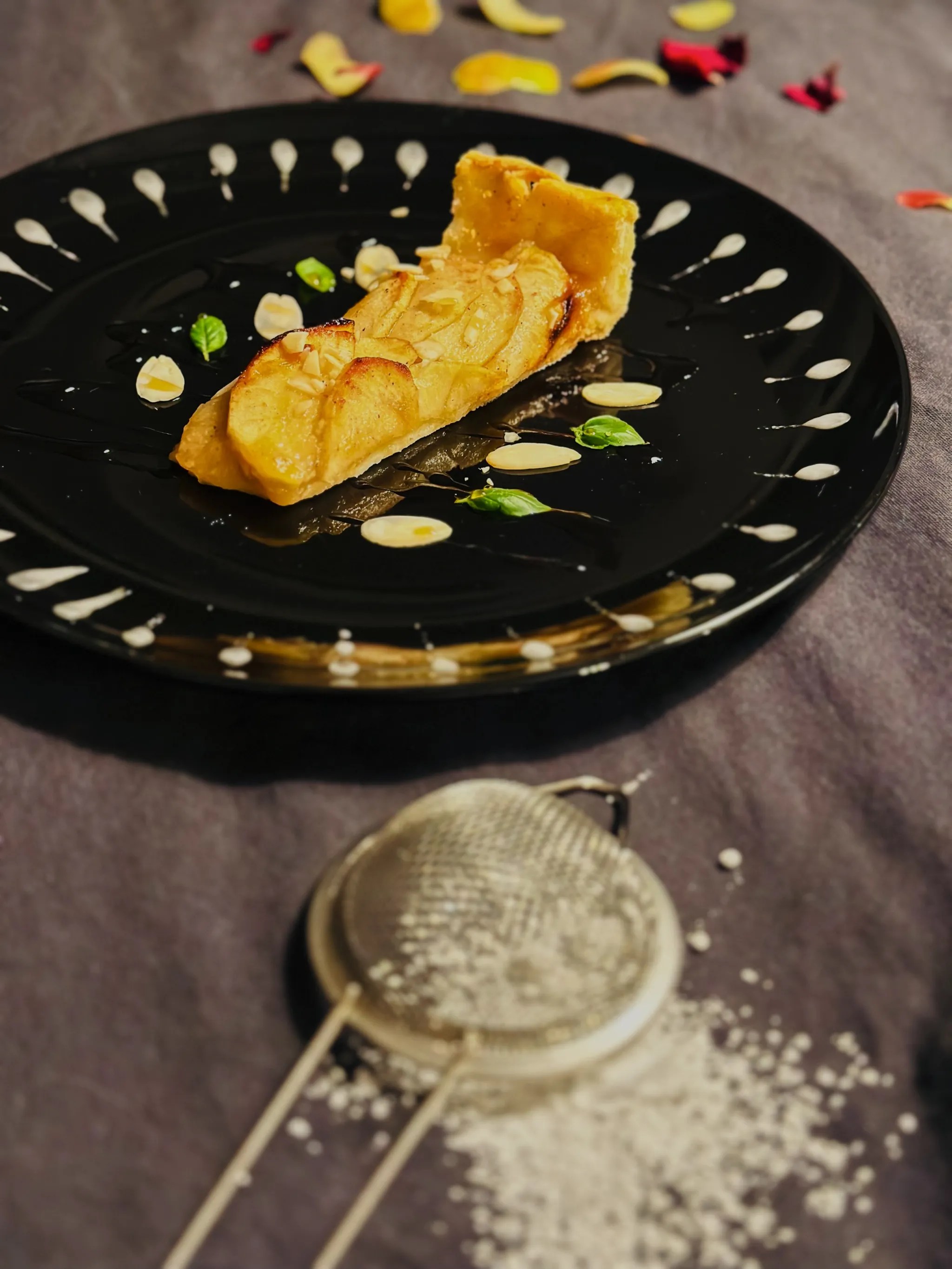 Tarte aux pommes sans gluten - Les Zackardises