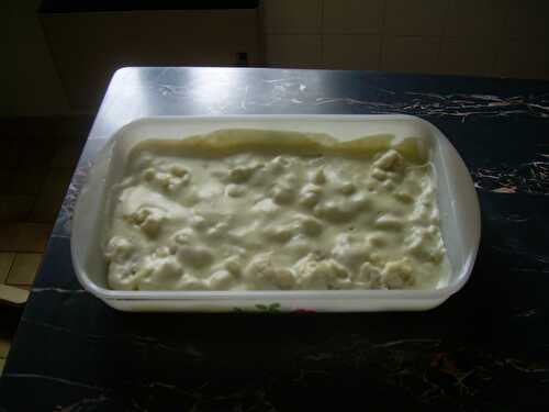 CHOU FLEUR A LA BECHAMEL