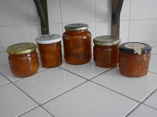 CONFITURE D'ABRICOTS