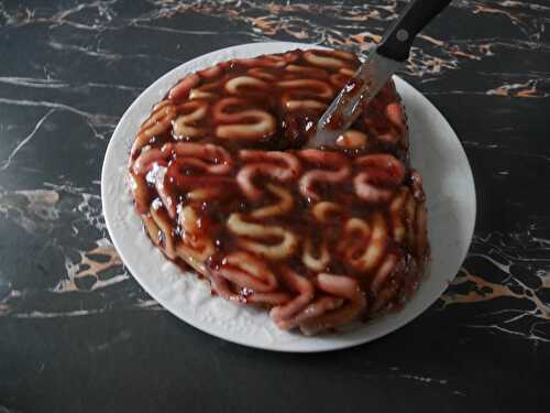 GÂTEAU CERVELLE D'HALLOWEEN