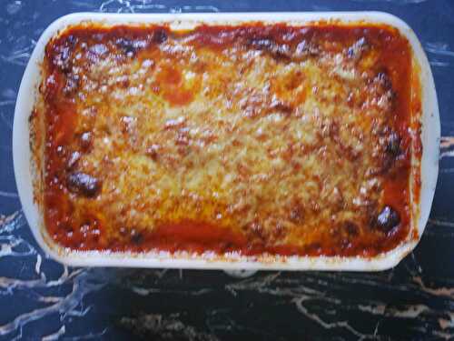 GRATIN DE COURGETTES A LA TOMATE