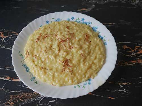 RISOTTO A LA MILANAISE