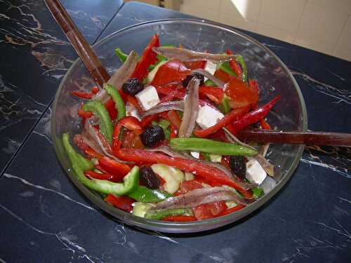 SALADE PAYSANNE GRECQUE