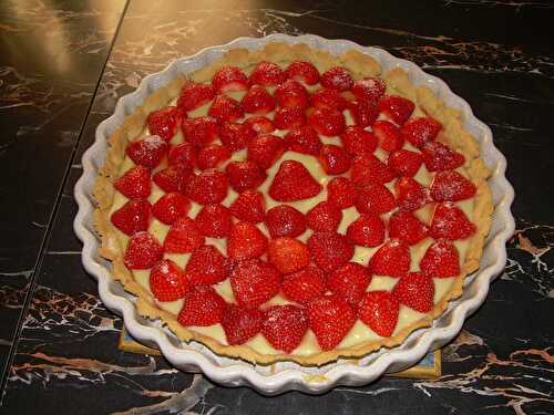 TARTE AUX FRAISES