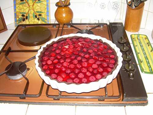 TARTE AUX FRAMBOISES