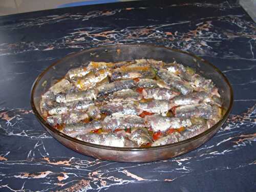 TIAN DE LÉGUMES AUX SARDINES