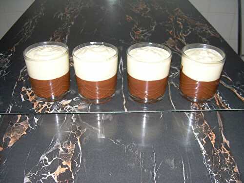 VERRINES DE MOUSSES CHOCO-POIRE