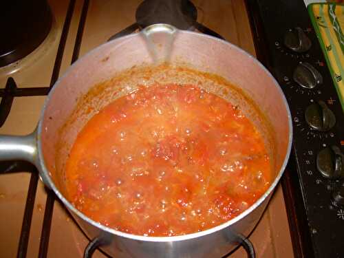 COMPOTEE DE TOMATES AU CUMIN