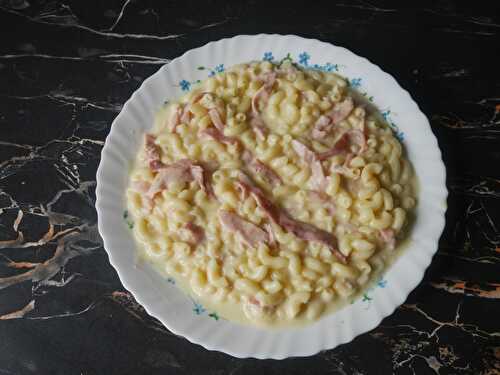 RISOTTO DE COQUILLETTES AU JAMBON