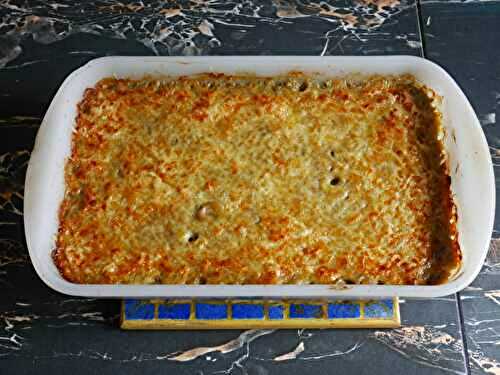 GRATIN DE COURGE ET CHATAIGNE